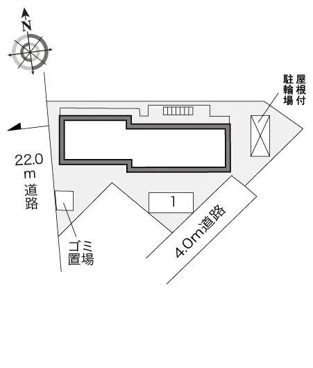 ★手数料０円★東村山市栄町３丁目　月極駐車場（LP）